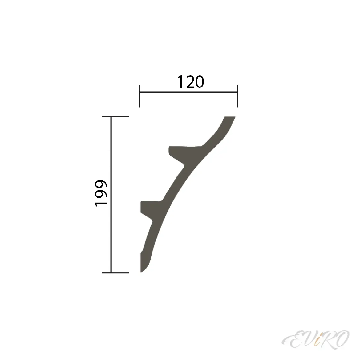 Карниз EViRO Модель 1.50.624