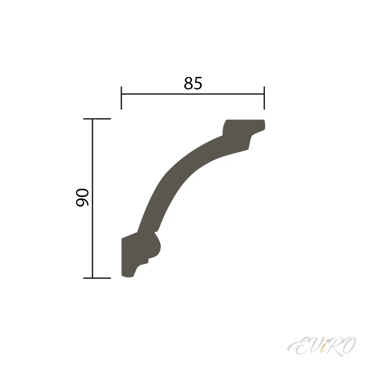 Карниз EViRO Модель 1.50.125