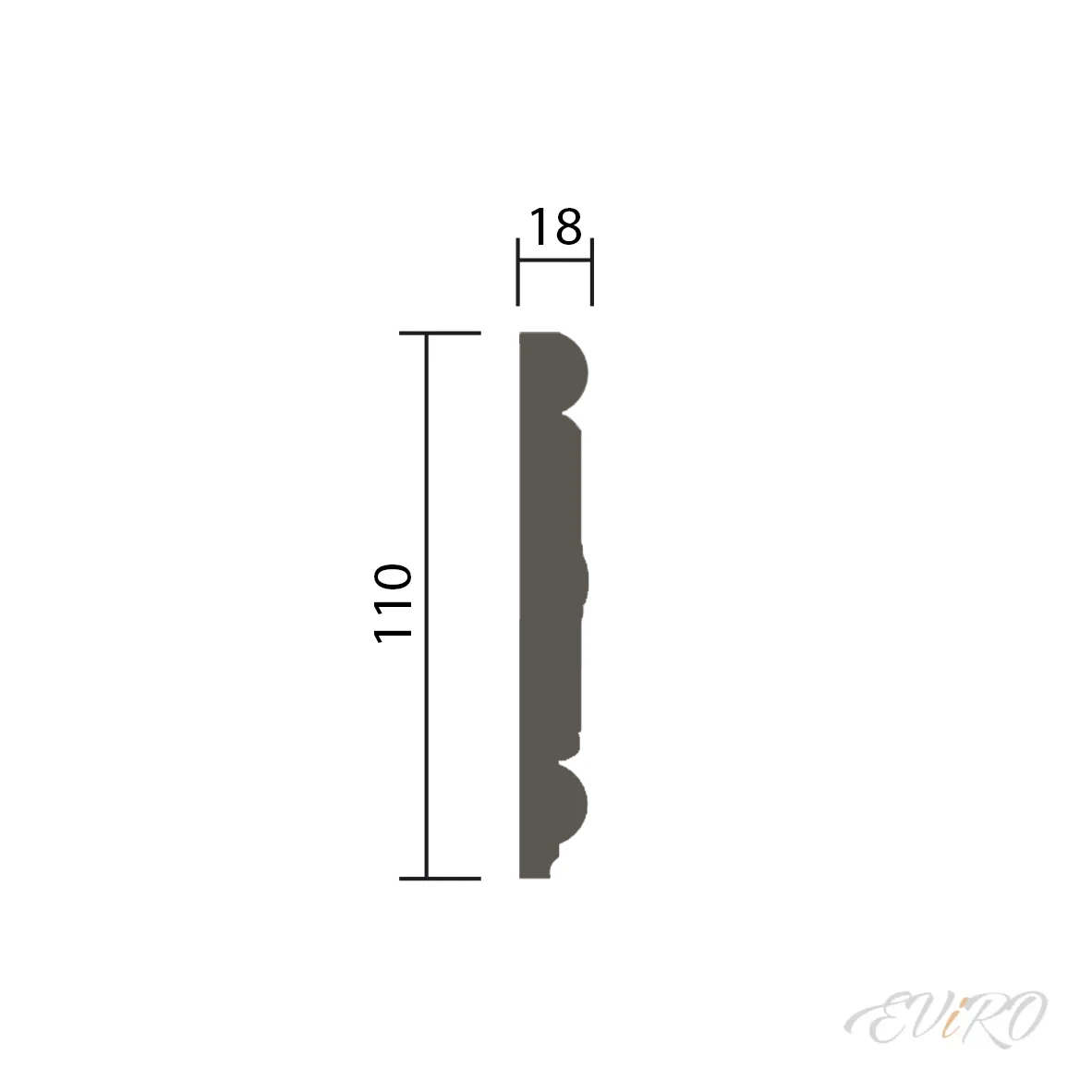 Молдинг EViRO Модель 13