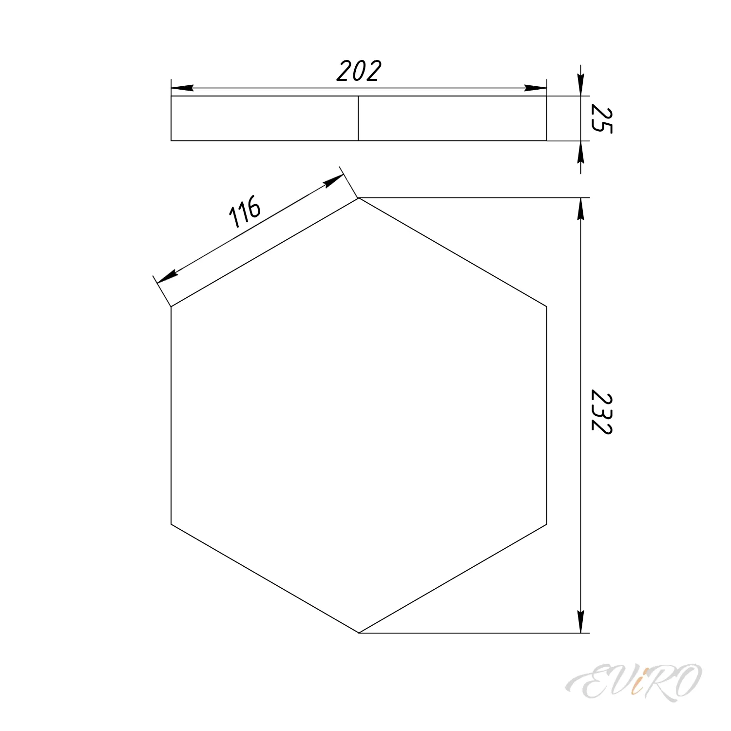 Гипсовая 3D панель EViRO Соты