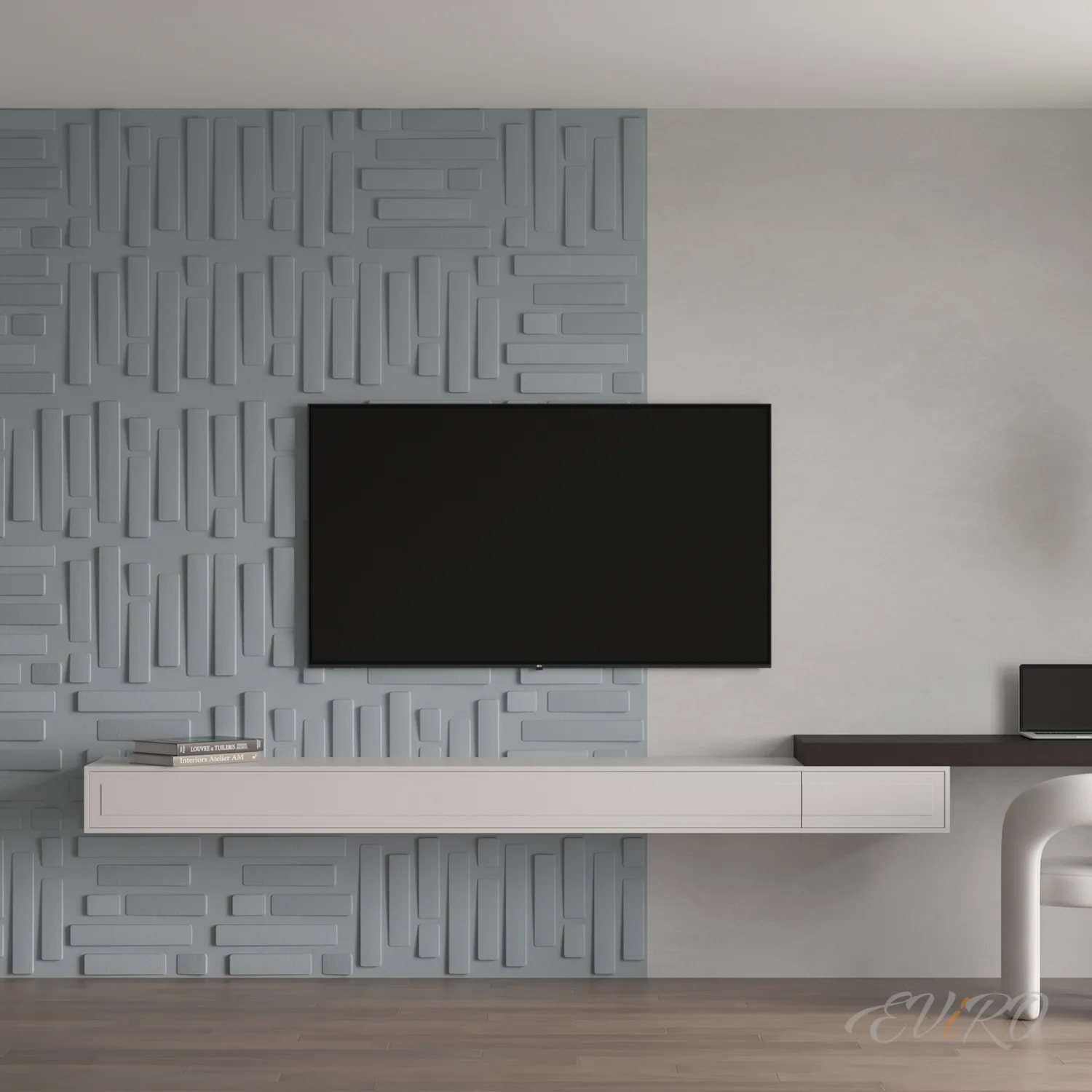 Гипсовая 3D панель EViRO Кирпичи крупные