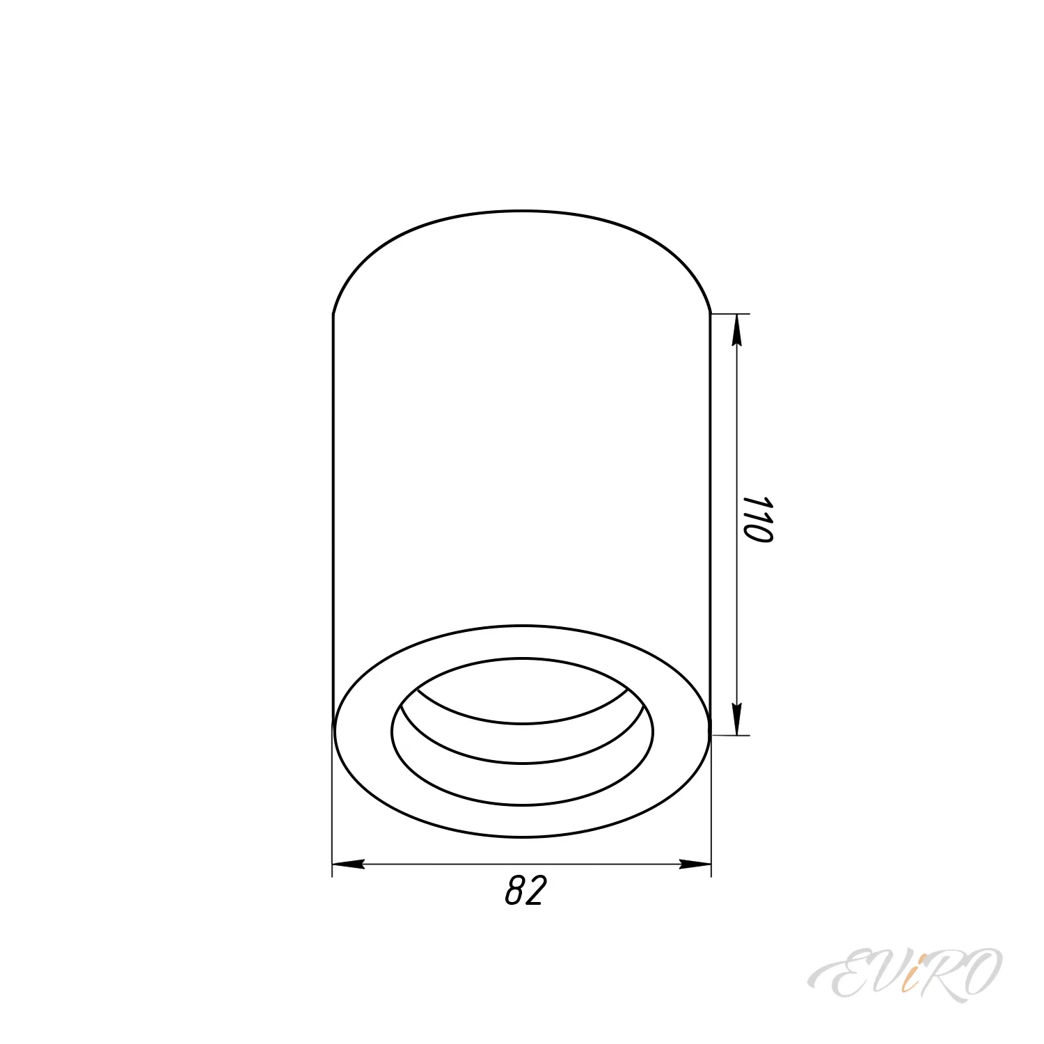 Потолочный светильник EViRO ПС 1