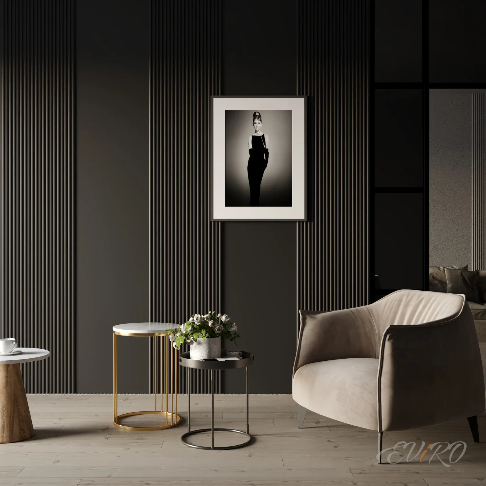 Гипсовая 3D панель EViRO Rollers