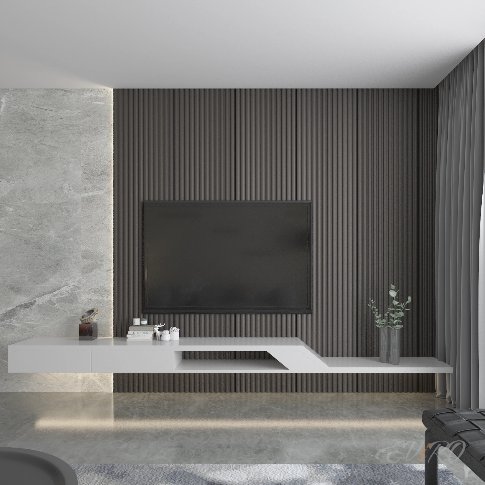 Гипсовая 3D панель EViRO Band