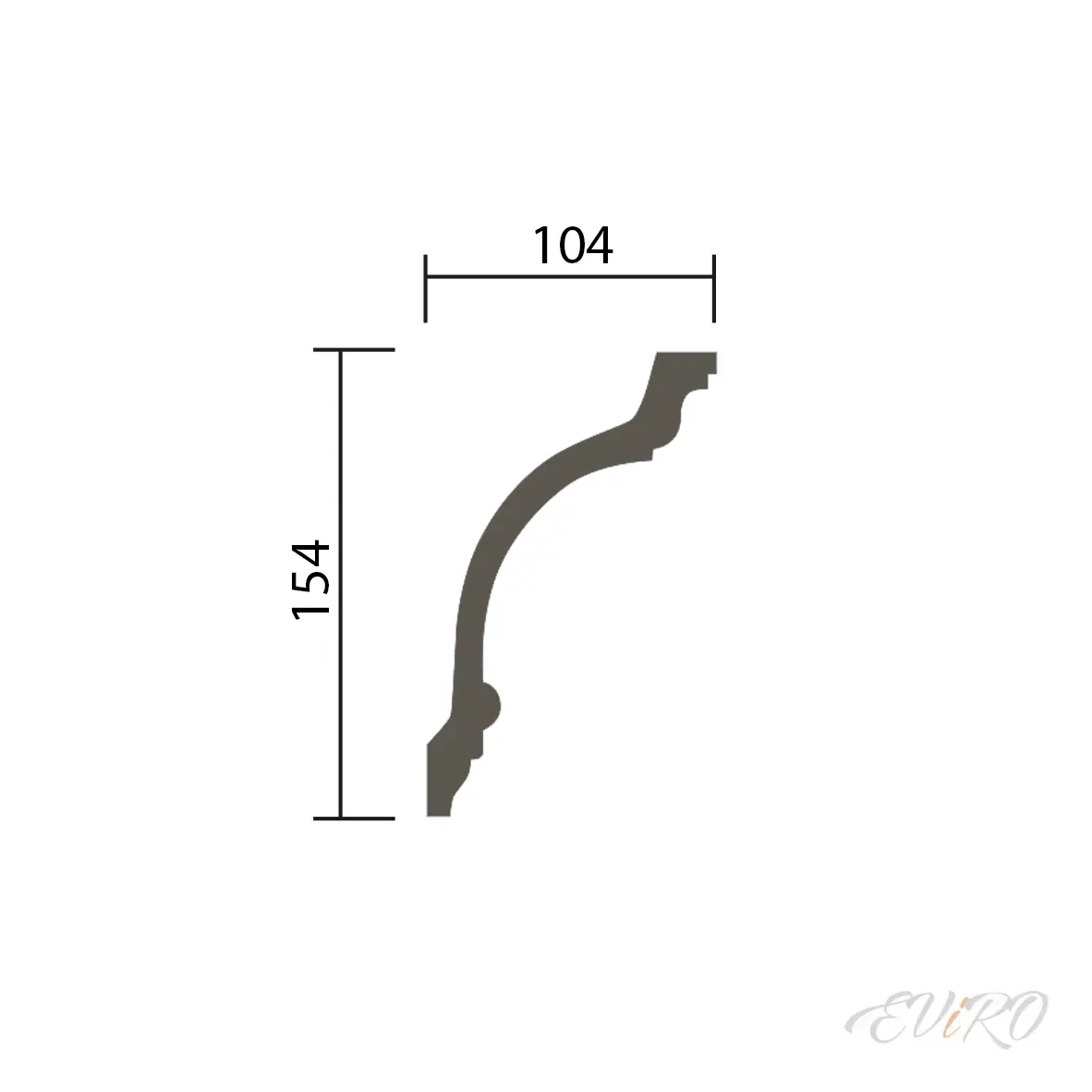 Карниз EViRO Модель 1.50.117
