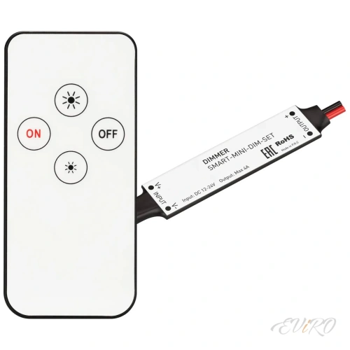 Пульт/диммер 48/96W, 4A  (до 9 м.п. Led ленты 24V, 10W)