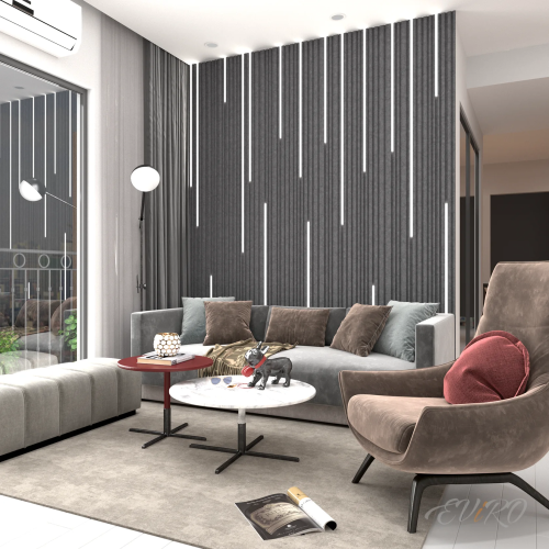 Гипсовая 3D панель EViRO Max Barcode LED